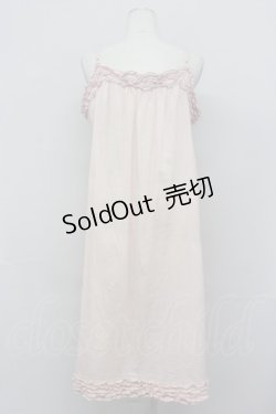 画像2: PINK HOUSE / ローンキャミソールワンピース  ピンク T-25-06-23-006-LO-OP-SA-ZI