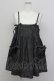 画像1: Candy Stripper / DENIM MINI ONE-PIECE 2 黒デニム T-25-06-23-007-PU-OP-SA-ZT (1)