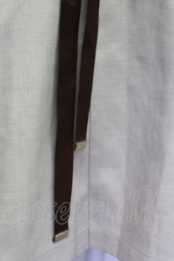 画像4: axes femme / ダブルレースアップスカパン  アイボリー T-25-06-23-008-AX-PA-SA-ZT