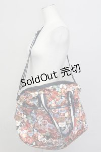 PINK HOUSE / MEDIUM HARPER BAG PH Wappen Party  ネイビー T-25-06-23-012-LO-BG-SA-ZI