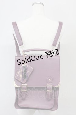 画像1: Amavel / Mysterious Night CIRCUSサッチェルバッグ  限定パープル T-25-06-27-001-CA-BG-IG-ZT-K016