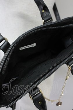 画像3: axes femme / チャーム付きミニショルダー  クロ T-25-06-27-006-AX-BG-IG-ZT
