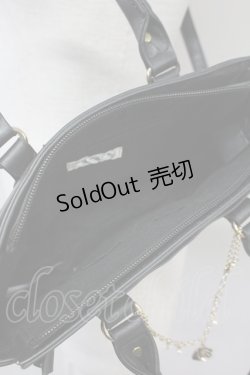 画像3: axes femme / チャーム付きミニショルダー  クロ T-25-06-27-006-AX-BG-IG-ZT171