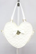 BABY,THE STARS SHINE BRIGHT / トランプキルティングハートBag  アイボリー T-25-06-27-008-BA-BG-OW-ZT