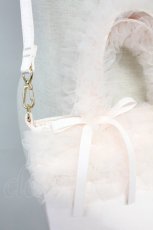 画像2: Maison de FLEUR / チュールフリルハンドル2Wayトートバッグ  ピンク T-25-06-27-010-LO-BG-IG-ZT087 (2)