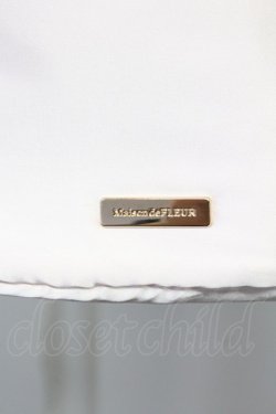 画像3: Maison de FLEUR / チュールフリルハンドル2Wayトートバッグ  ピンク T-25-06-27-010-LO-BG-IG-ZT087