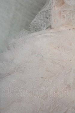 画像7: Maison de FLEUR / チュールフリルハンドル2Wayトートバッグ  ピンク T-25-06-27-010-LO-BG-IG-ZT087