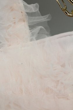 画像8: Maison de FLEUR / チュールフリルハンドル2Wayトートバッグ  ピンク T-25-06-27-010-LO-BG-IG-ZT087