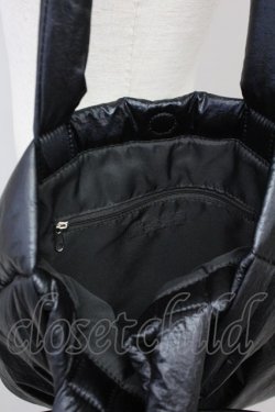 画像2: Candy Stripper / METALLIC RIBBON TOTE バッグ  ブラック T-25-06-27-011-PU-BG-OW-ZT