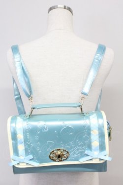 画像1: axes femme kawaii / マリン3Wayバッグ  サックス T-25-06-27-012-AX-BG-OW-ZT