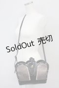 axes femme / クラウン型アンティークバッグ  クロ T-25-06-27-013-AX-BG-OW-ZT