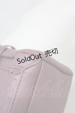 画像3: axes femme / 鍵付き薔薇デザインバッグ  ワイン T-25-06-27-014-AX-BG-OW-ZT087