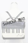 axes femme / ピアノモチーフバッグ  クロ T-25-06-27-015-AX-BG-OW-ZT