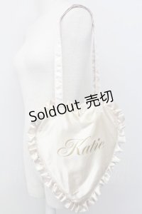 Katie / フリルハートトートバッグ  ゴールド T-25-06-28-012-LO-BG-OW-ZT