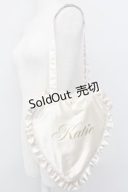 画像1: Katie / フリルハートトートバッグ  ゴールド T-25-06-28-012-LO-BG-OW-ZT