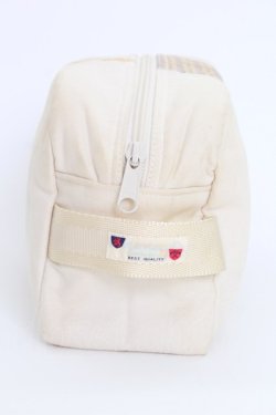 画像3: Karl Helmut / ワッペン使いポーチ  アイボリー T-25-06-28-013-EL-ZA-OW-ZT-K015