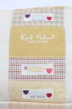 画像6: Karl Helmut / ワッペン使いポーチ  アイボリー T-25-06-28-013-EL-ZA-OW-ZT-K015