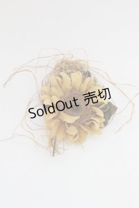 KANEKO ISAO / ひまわりコサージュ  イエロー系 T-25-06-28-019-EL-AC-OW-ZT