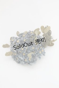 画像1: KANEKO ISAO / あじさいコサージュ  アオ T-25-06-28-027-EL-AC-OW-ZTK015