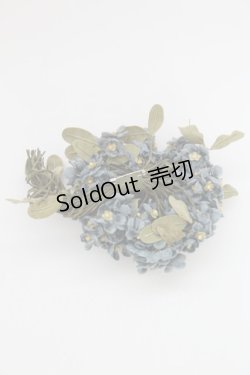 画像2: KANEKO ISAO / あじさいコサージュ  アオ T-25-06-28-027-EL-AC-OW-ZTK015