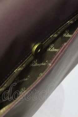 画像4: metamorphose / エンブレム刺繍ポシェット  ブラウン T-25-06-28-006-ME-BG-IG-ZT171