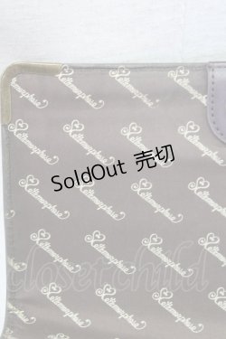 画像14: metamorphose / エンブレム刺繍ポシェット  ブラウン T-25-06-28-006-ME-BG-IG-ZT171