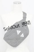 NieR Clothing / ボディバッグ  ブラック T-25-06-28-002-PU-BG-IG-ZT