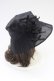 画像2: Candy Stripper / TENDER RIBBON SEE THROUGH BUCKET HAT  ブラック T-25-06-29-004-PU-AC-OW-ZT (2)