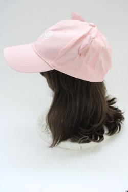 画像2: NieR Clothing / 犬耳付きPINK CAP【ちゃむちゃむ】  ピンク T-25-06-29-007-PU-AC-IG-ZT