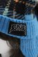 画像3: Candy Stripper / FLUFFY CHECK BUNNY EAR BEANIE  ブルー T-25-06-29-009-PU-AC-OW-ZT (3)