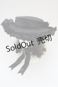 ALICE and the PIRATES / My Dear Doll ドレスハット  ブラック T-25-06-29-012-PA-AC-IG-ZT