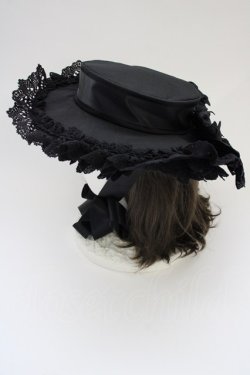 画像2: ALICE and the PIRATES / My Dear Doll ドレスハット  ブラック T-25-06-29-012-PA-AC-IG-ZT
