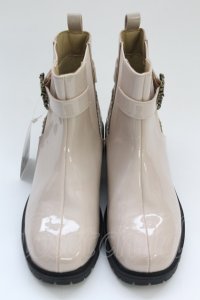 axes femme / サイドゴアベルトレインブーツ L ベージュ T-25-06-30-030-AX-SH-OW-ZT