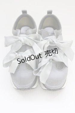 画像1: merry jenny / JQリボンスニーカー アウトソールつまさき〜かかと約28ｃｍ ブルー T-25-06-30-031-LO-SH-OW-ZT-K017
