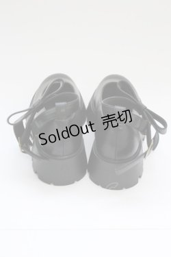 画像3: Fi.n.t / ビッグリボン厚底パンプス L クロ T-25-06-30-033-CA-SH-OW-ZT-K022