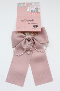 m petit by misako / AMリボンPLBGC　チャーム  ピンク T-25-06-30-008-LO-AC-YM-ZT