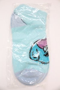 NieR Clothing / 靴下  ONEくん サックス T-25-06-30-023-PU-ZA-IG-ZT