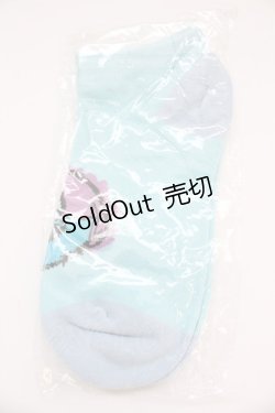 画像2: NieR CLOTHING / 靴下  ONEくん サックス T-25-06-30-023-PU-ZA-IG-ZT168-F006