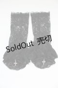 GOTHその他 / クロスモチーフグローブ  ブラック T-25-06-30-024-EL-ZA-OW-ZT