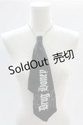 Drug Honey / ネクタイ  ブラック T-25-06-30-025-PU-ZA-OW-ZT