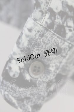 画像3: axes femme / ペイズリー×ローズ長袖シャツ M ブラウン T-25-07-02-014-AX-BL-SA-ZI