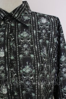 画像4: axes femme / フレームローズ総柄シャツ M グリーン T-25-07-02-017-AX-BL-SA-ZT