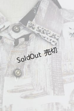 画像4: AXES-X / ロマネスクシャツ M ブラック T-25-07-02-019-LO-BL-SA-ZI