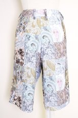 画像2: AXES-X / パッチワーク柄ショートパンツ M ベージュ T-25-07-05-019-LO-PA-SA-ZT285 (2)