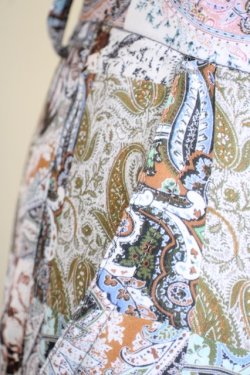 画像4: AXES-X / パッチワーク柄ショートパンツ M ベージュ T-25-07-05-019-LO-PA-SA-ZI