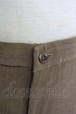 画像4: AXES-X / アンティークヘリンボーンパンツ M キャメル T-25-07-05-022-LO-PA-SA-ZI