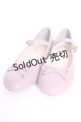 F＆A / リボンストラップパンプス L ピンク T-25-07-05-025-LO-SH-SA-ZI