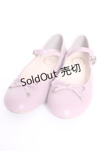 F＆A / リボンストラップパンプス L ピンク T-25-07-05-025-LO-SH-SA-ZI