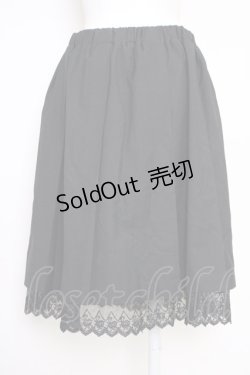 画像2: axes femme / プリーツミドルスカート M ブラック T-25-07-05-015-AX-SK-SA-ZI