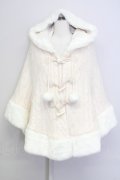 LIZ LISA / ファーフードケープ  ピンクＸ白 T-25-07-08-001-LO-CO-SA-ZT